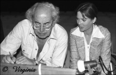 Regisseur Rudolf Noelte (verstorben 2002)  und Ehefrau, Schauspielerin Cordula Trantow - Foto: VIRGINIA