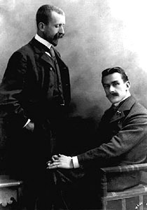 Heinrich und Thomas Mann, 1902