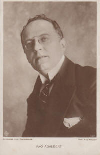Schauspieler Max Adalbert (1874-1933)